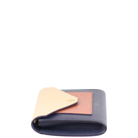 Celine Tricolour Pocket Envelope Wallet on Chain Side