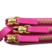 Celine Large Trio Zippers