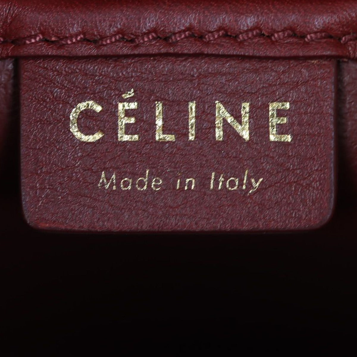 Celine Nano Luggage Tote Stamp
