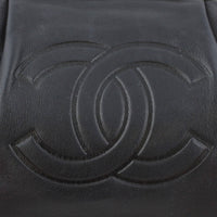 Chanel CC Kisslock Clutch Exterior