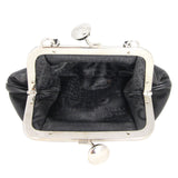 Chanel CC Kisslock Clutch Interior
