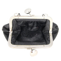 Chanel CC Kisslock Clutch Interior