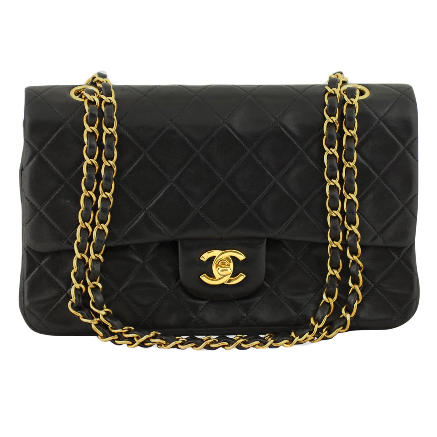 Chanel Classic Double Flap Bag Vintage Front