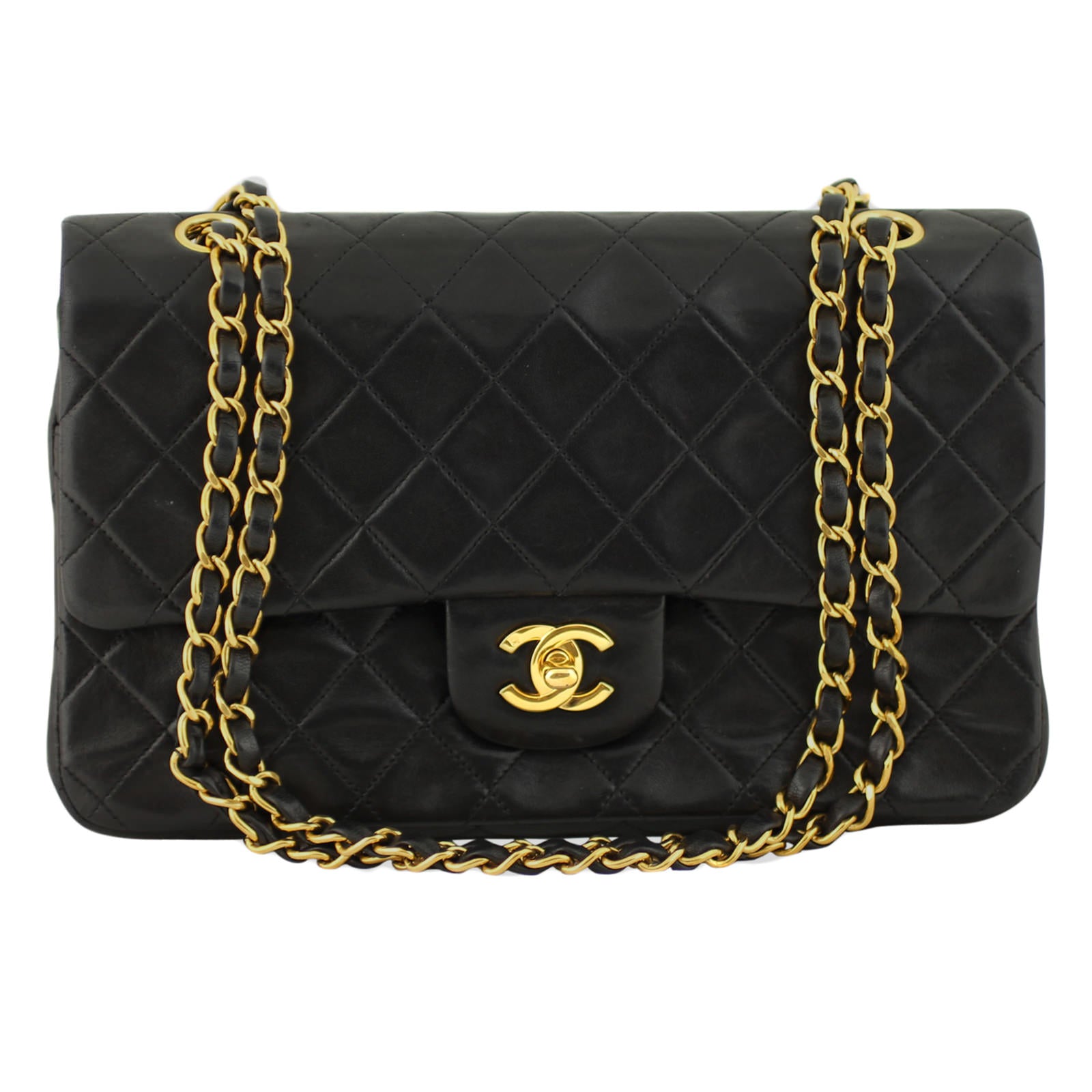 Chanel Classic Double Flap Bag Vintage Front