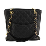 Chanel Petite Shopping Tote Back