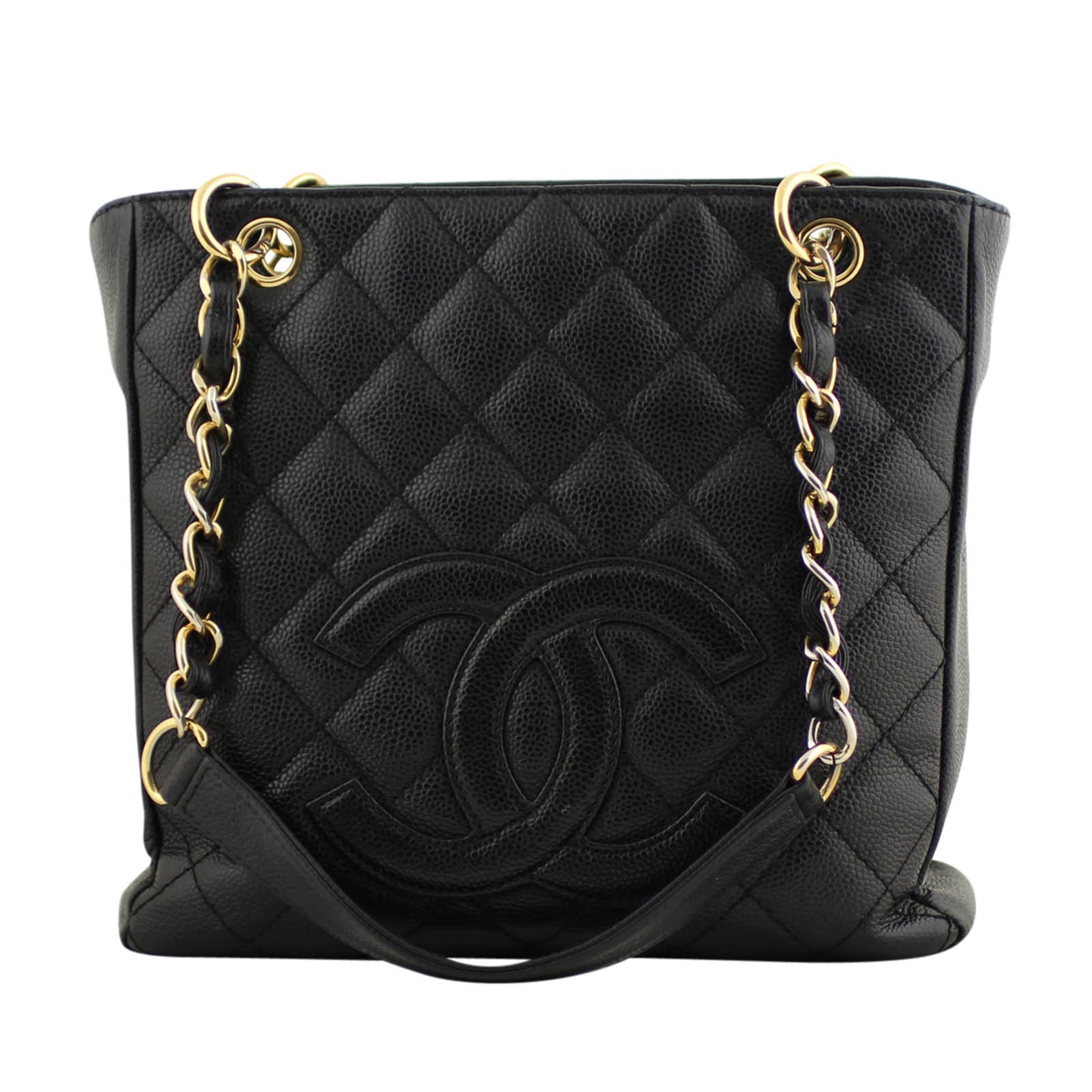 Chanel Petite Shopping Tote Front