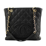 Chanel Petite Shopping Tote Front
