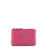 Chanel Camellia Key Pouch 