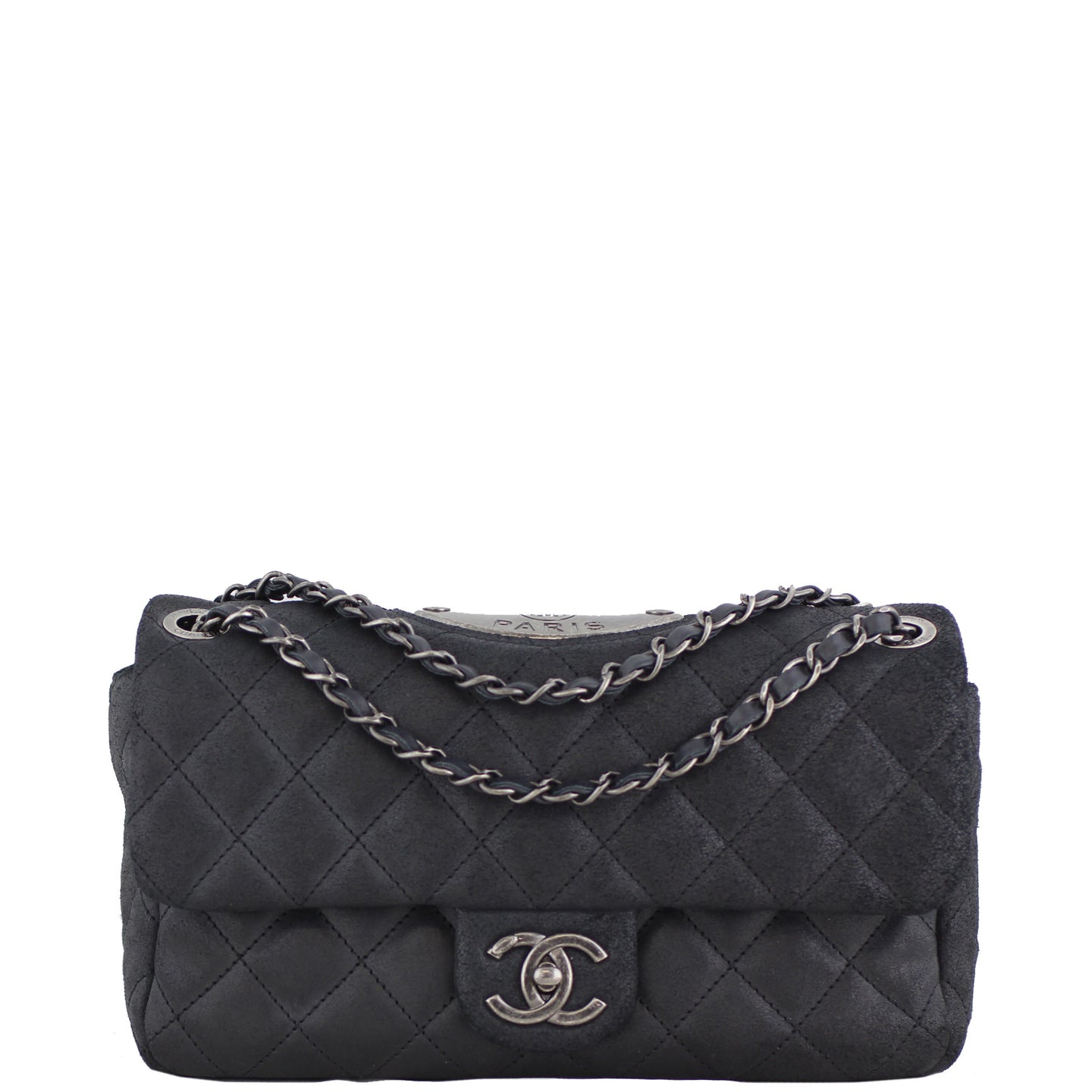Chanel 'Paris Dallas' Double Flap Medium Front