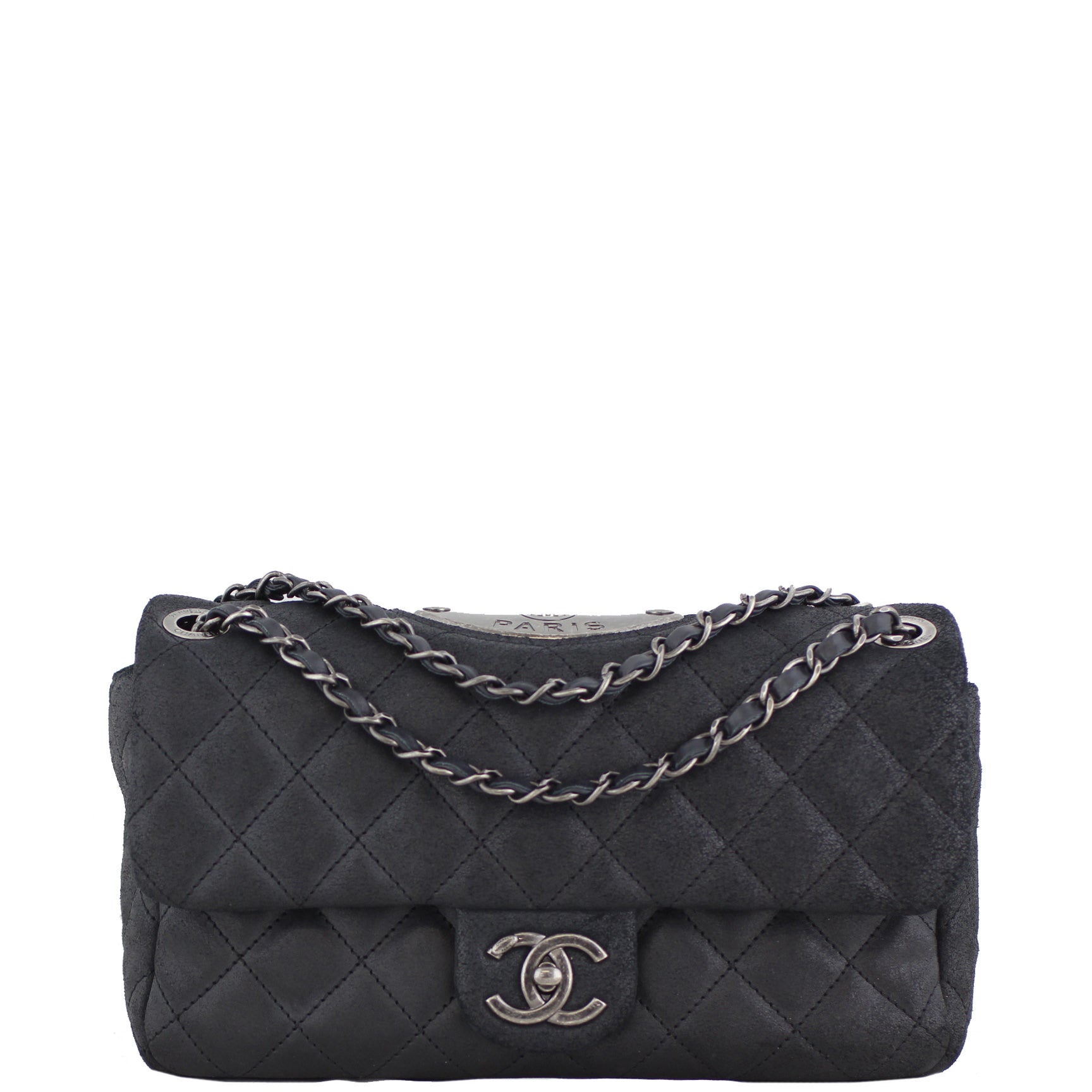 Chanel 'Paris Dallas' Double Flap Medium Front