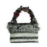 Chanel Fur Tote Back