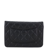 Chanel Wallet on Chain Caviar Back