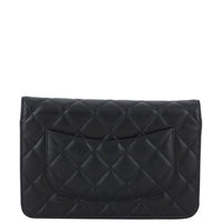 Chanel Wallet on Chain Caviar Back