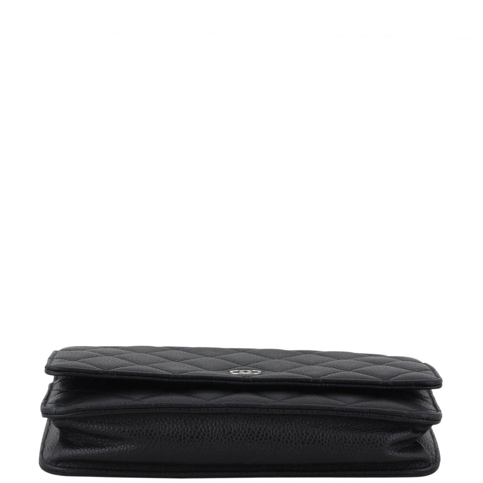 Chanel Wallet on Chain Caviar Base