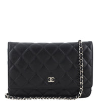 Chanel Wallet on Chain Caviar Front with Strap