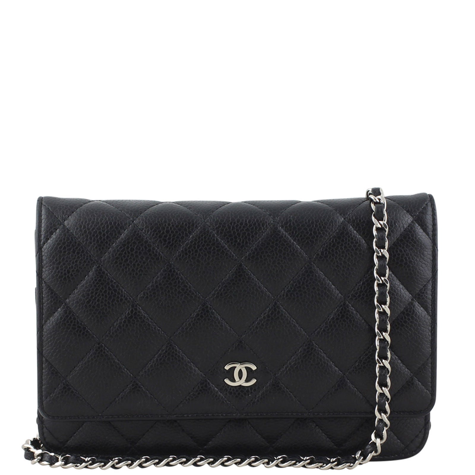 Chanel Wallet on Chain Caviar Front with Strap