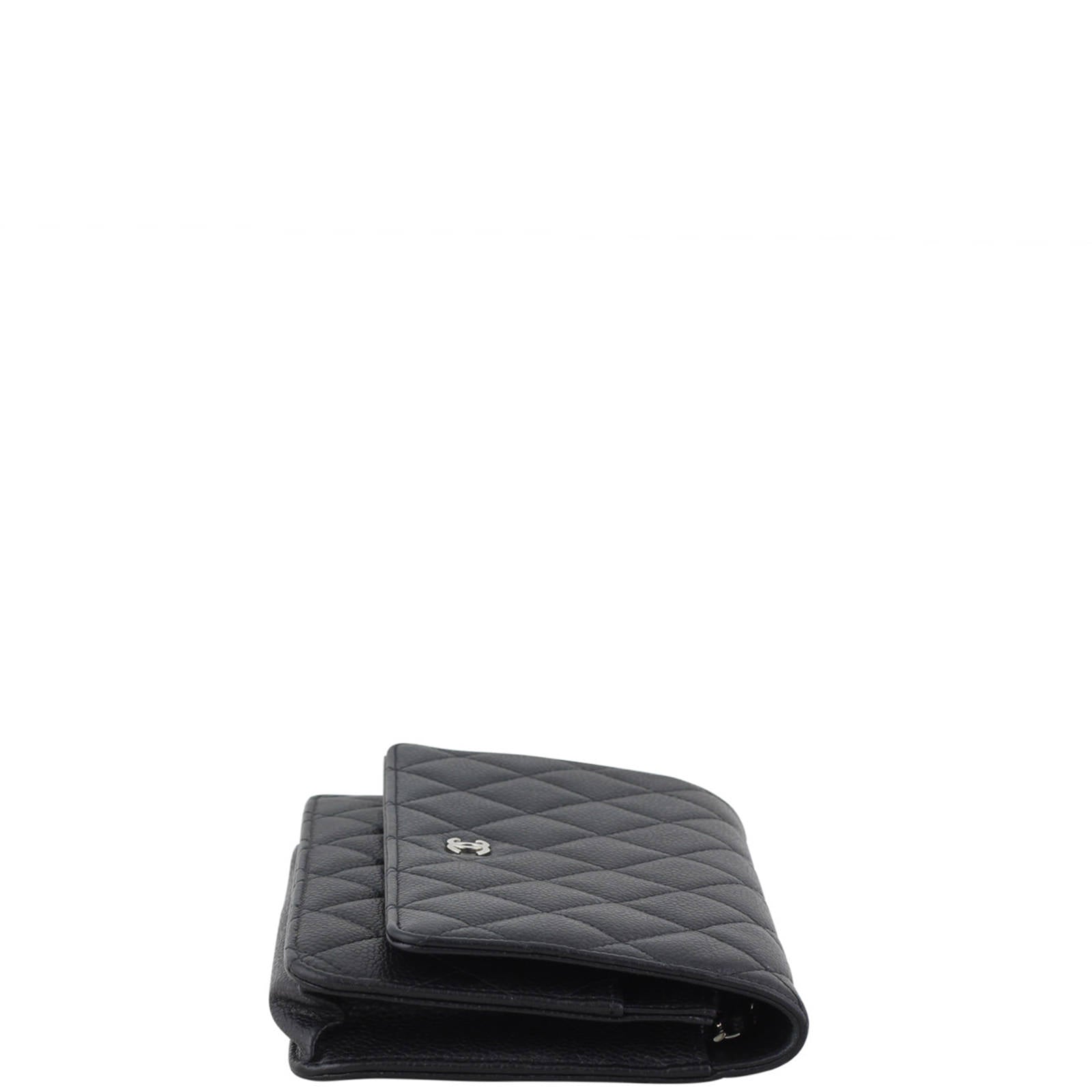 Chanel Wallet on Chain Caviar Left