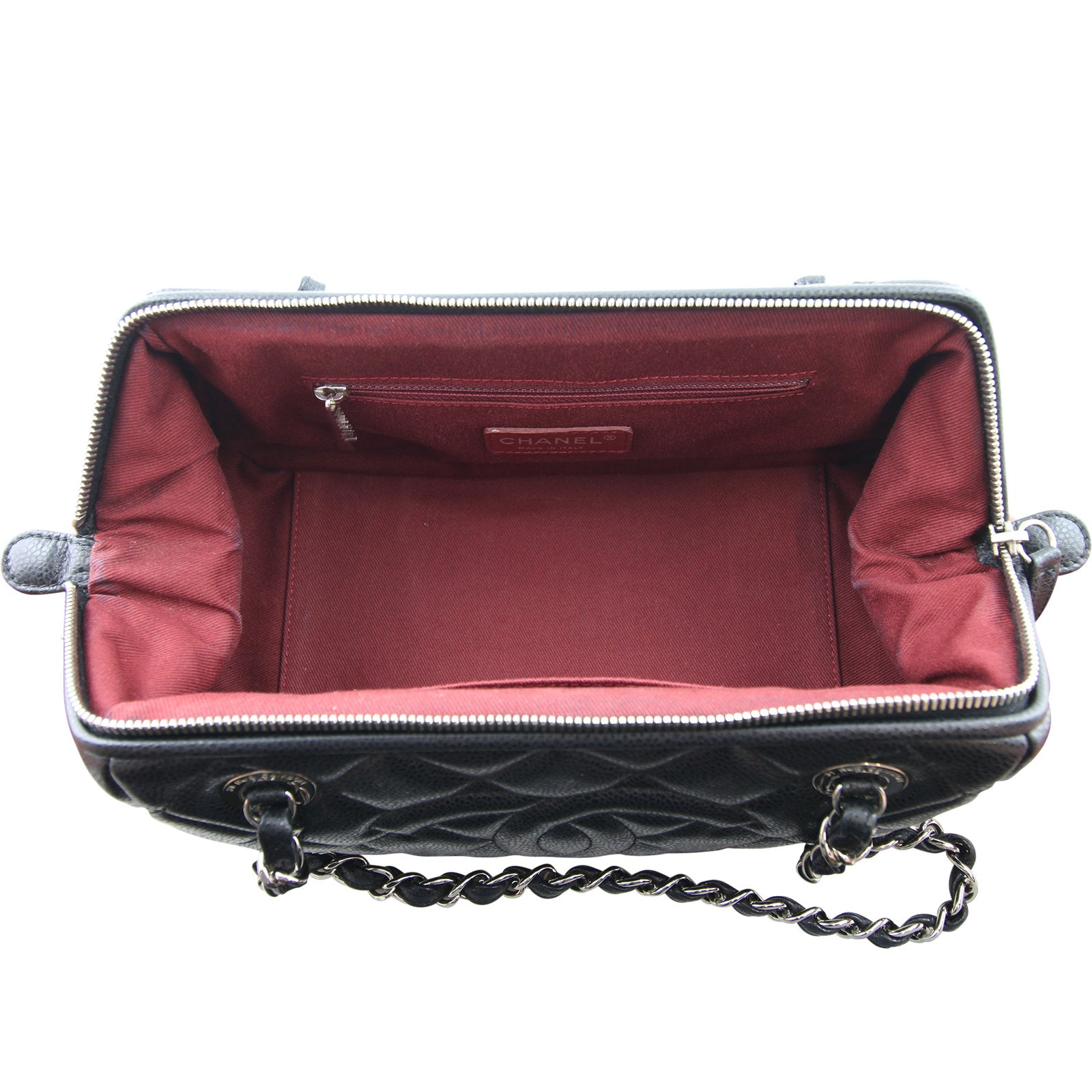 Chanel Timeless Bowler Bag interior