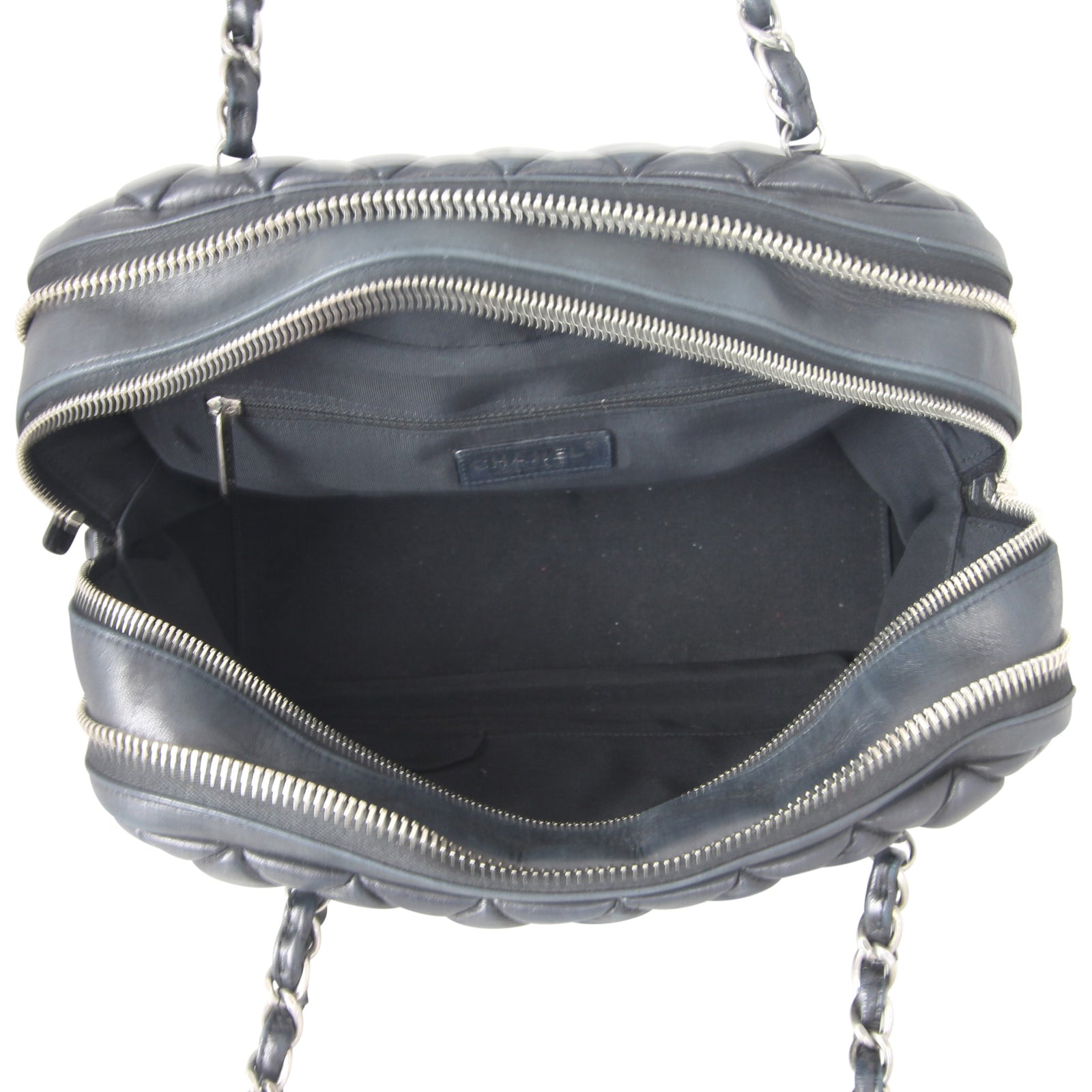 Chanel Bowling Bag Interior