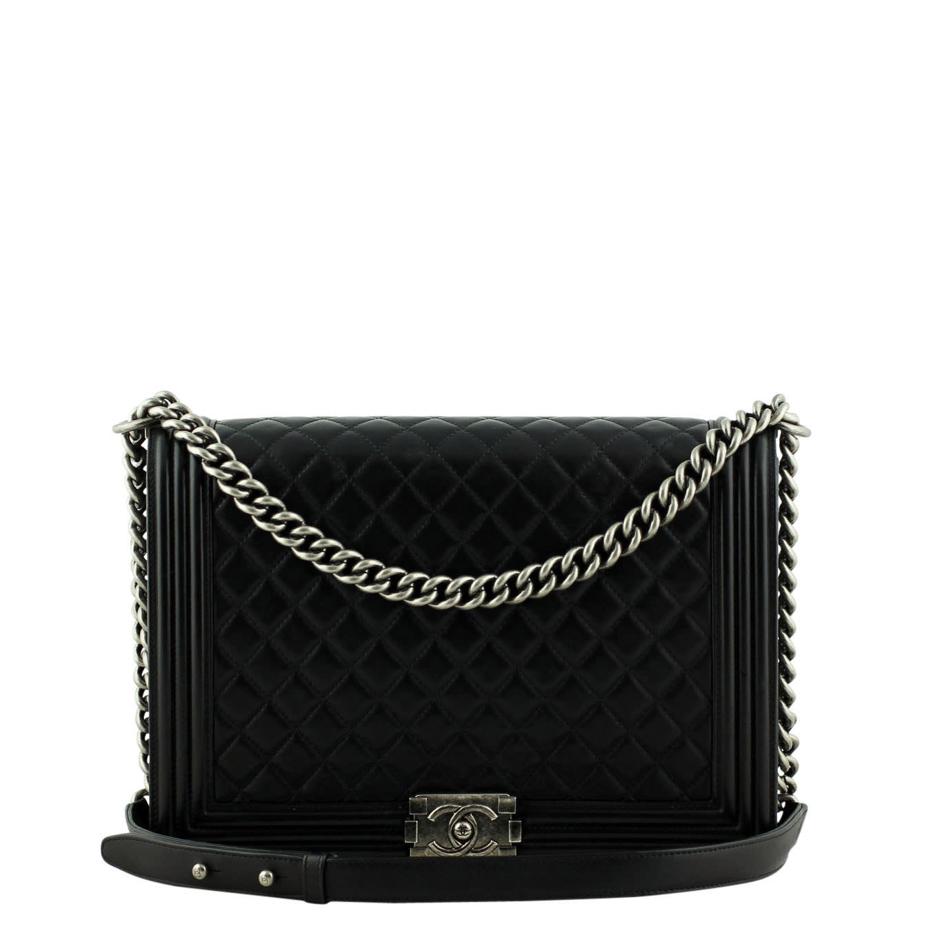 Chanel Boy Bag Large Front Strap
