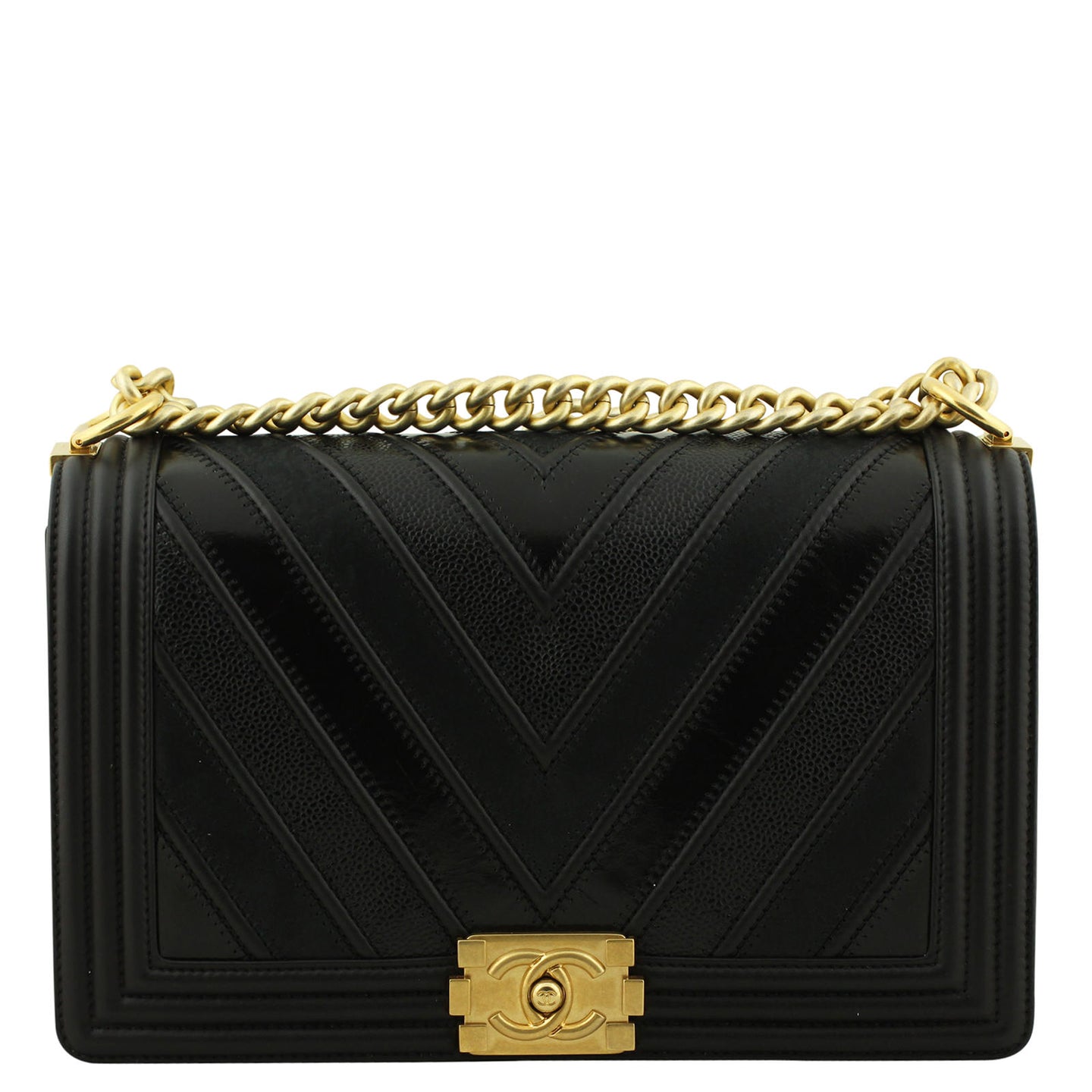 Chanel Boy Bag Medium Plus Front