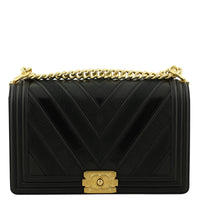 Chanel Boy Bag Medium Plus Front