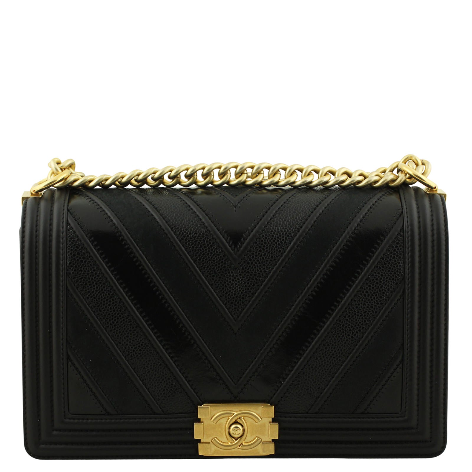 Chanel Boy Bag Medium Plus Front