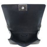 Chanel Pleated Boy Old Medium Interior