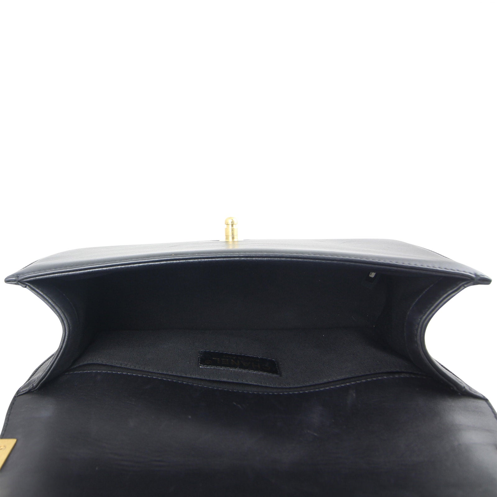 Chanel Boy Medium Interior