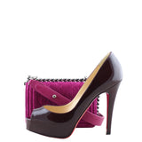 Chanel Boy Bag Mini Velvet shoe