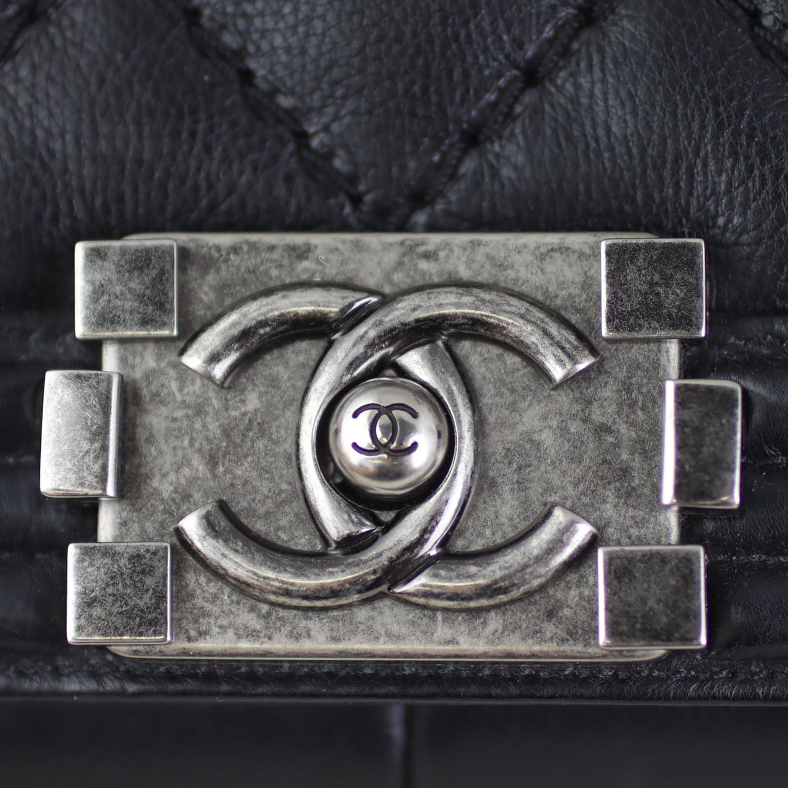Chanel Boy Medium Double Stitch Lock