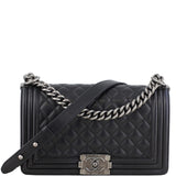 Chanel Boy Bag Old Medium Front