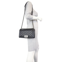 Chanel Boy Bag Old Medium Mannequin