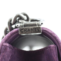 Chanel Boy Bag Small Velvet hardware