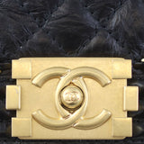 Chanel Boy Bag Small Logo