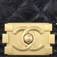 Chanel Boy Bag Small Logo