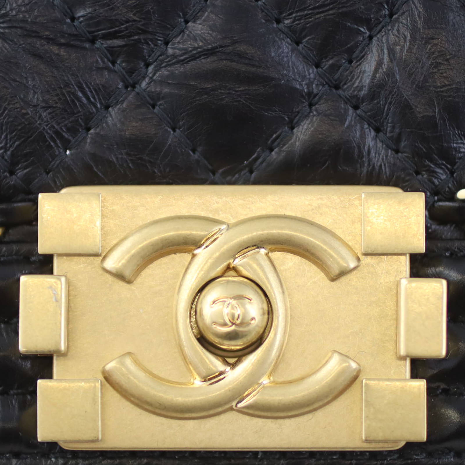 Chanel Boy Bag Small Logo