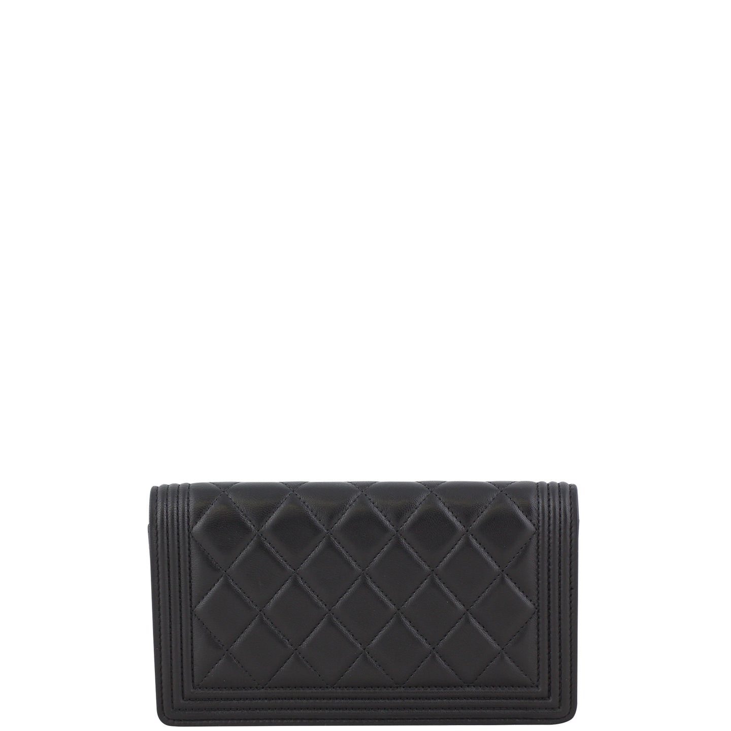 Chanel Boy Bifold Wallet Back