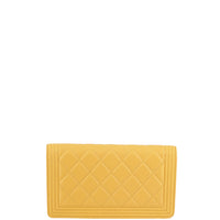 Chanel Boy Bifold Wallet Back