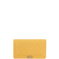 Chanel Boy Bifold Wallet Front