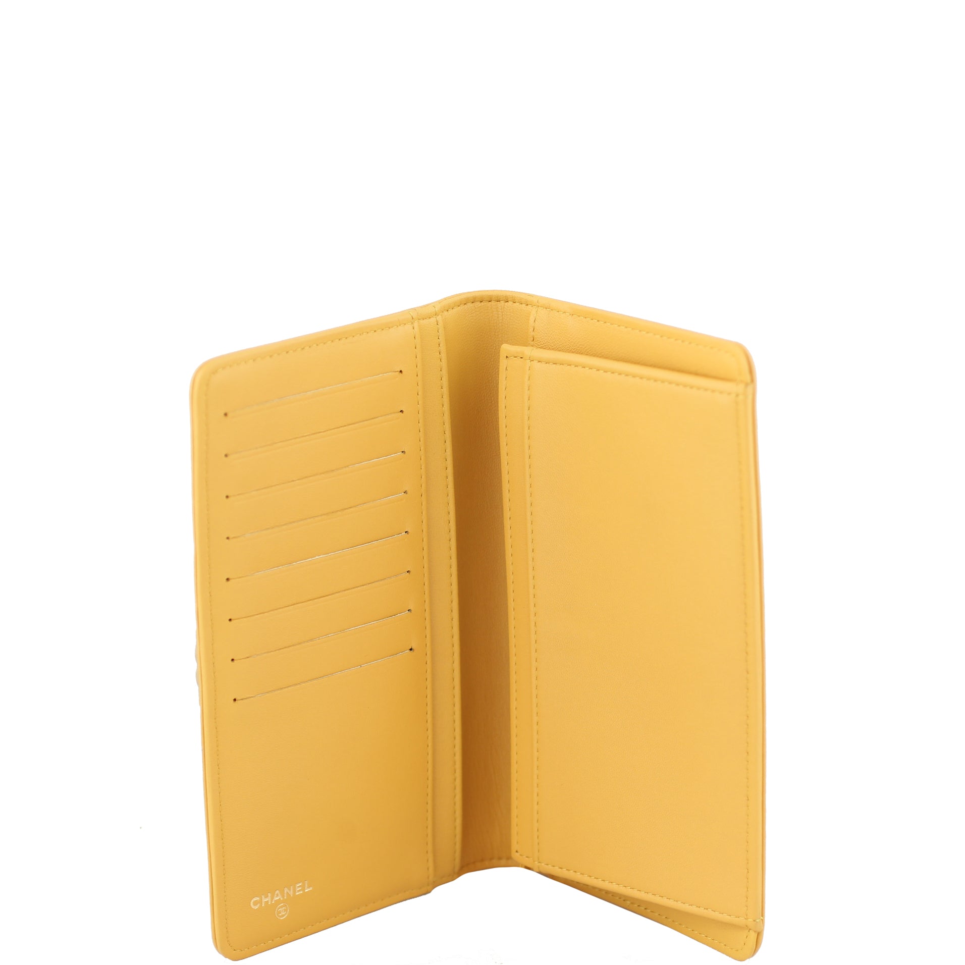 Chanel Boy Bifold Wallet Interior