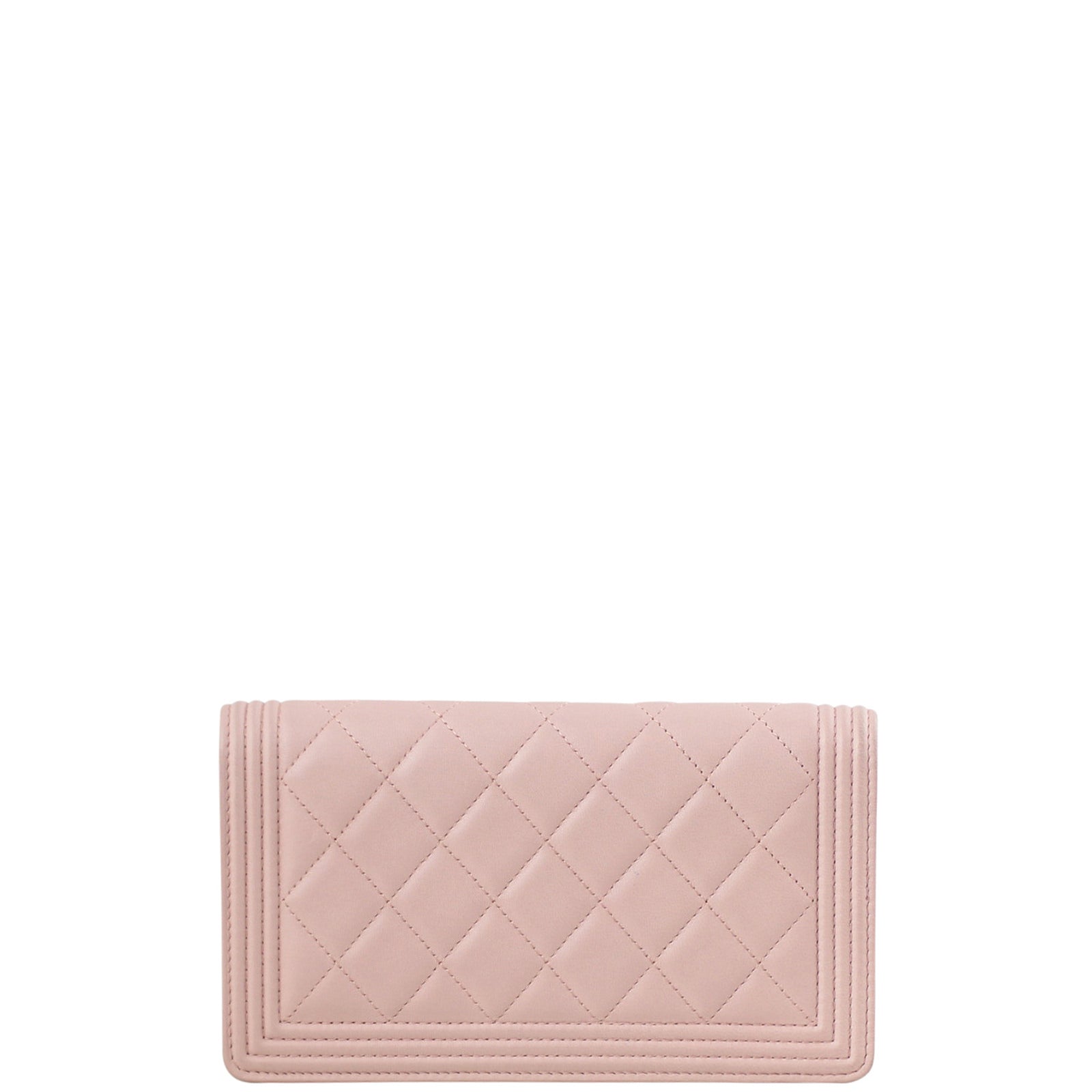 Chanel Boy Bifold Wallet Front