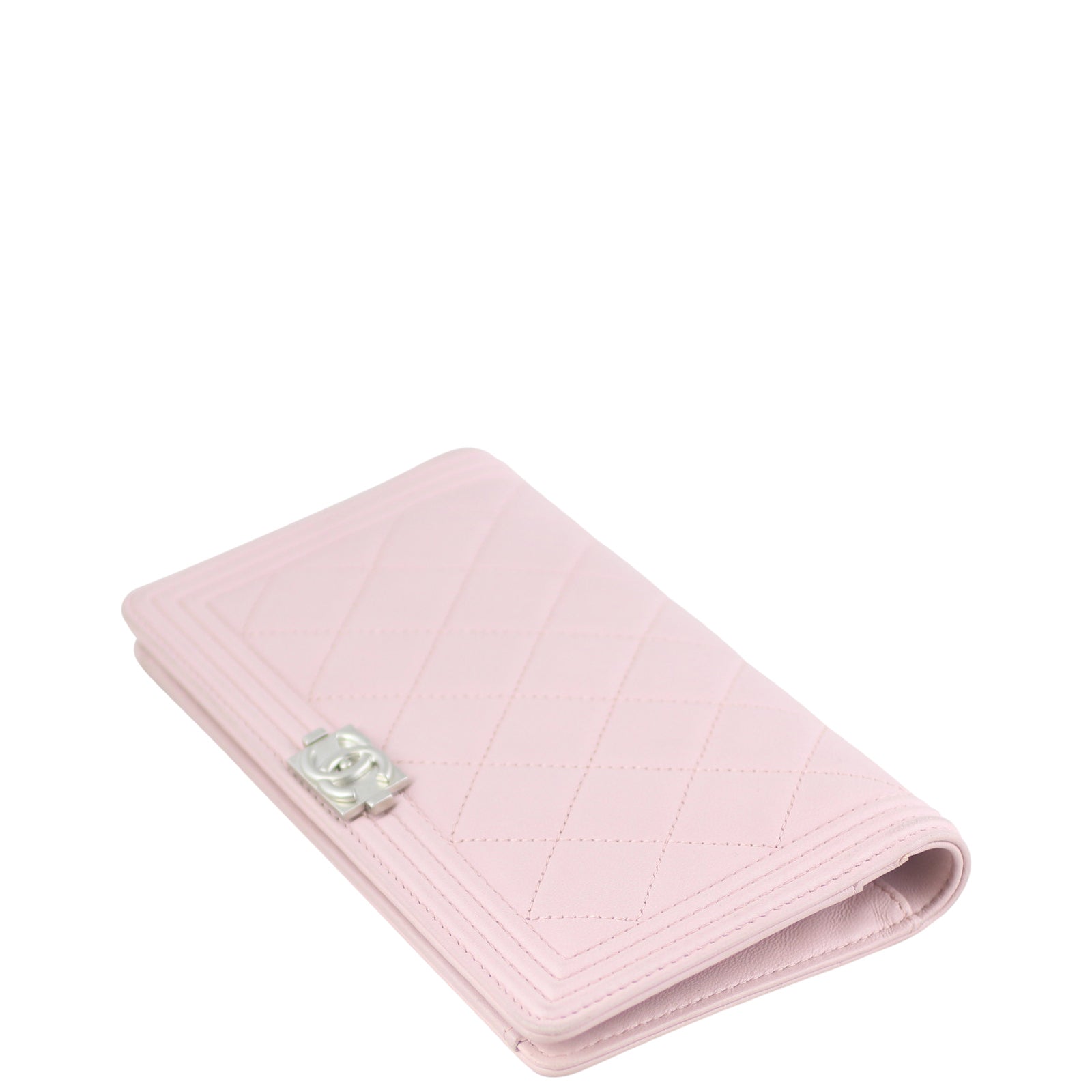 Chanel Boy Bifold Wallet Corner