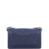 Chanel Boy Chevron Old Medium Back