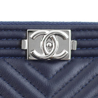 Chanel Boy Chevron O-Case Large Logo
