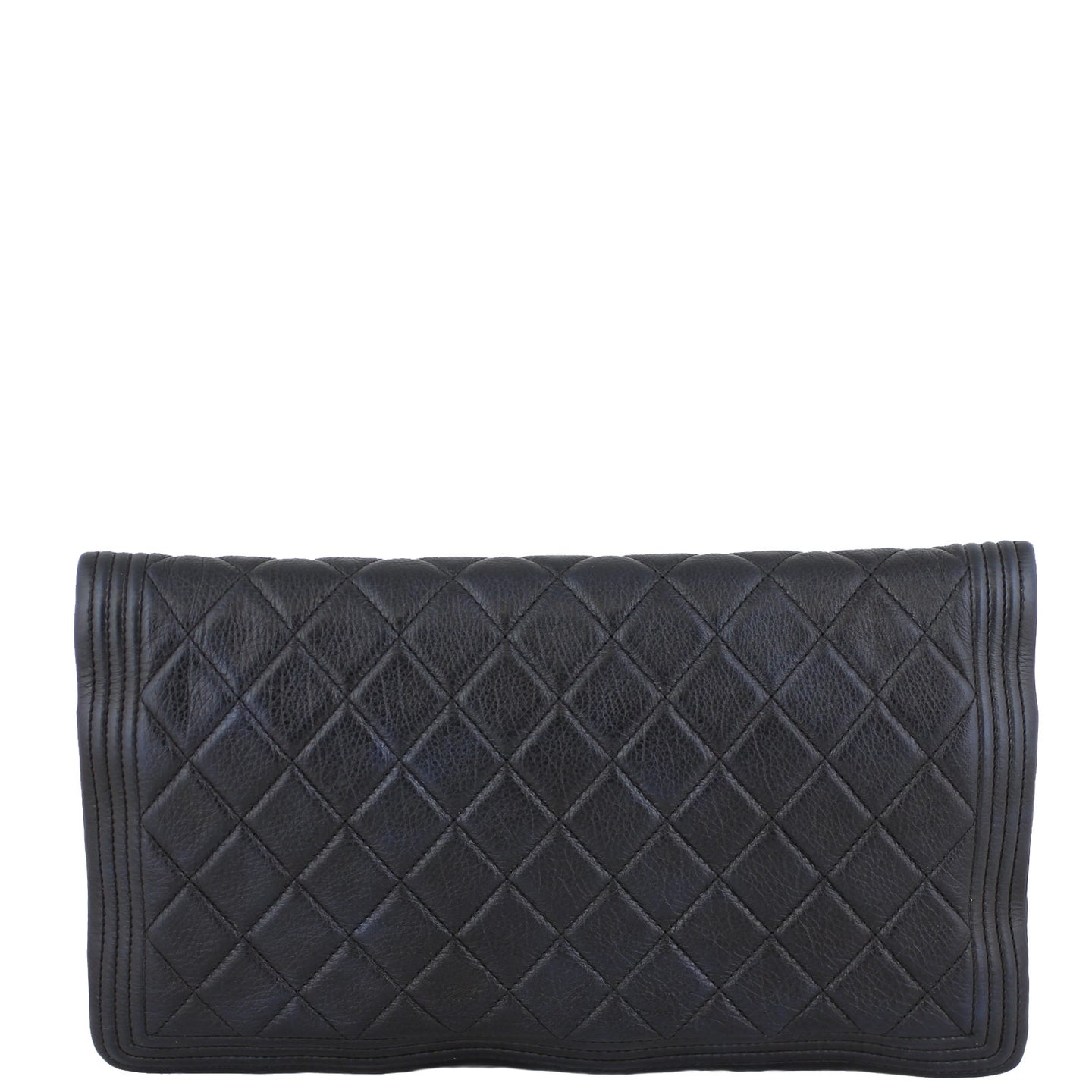 Chanel Boy Flap Clutch Back