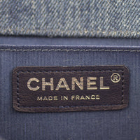 Chanel Boy Medium Tweed Denim Bag Stamp
