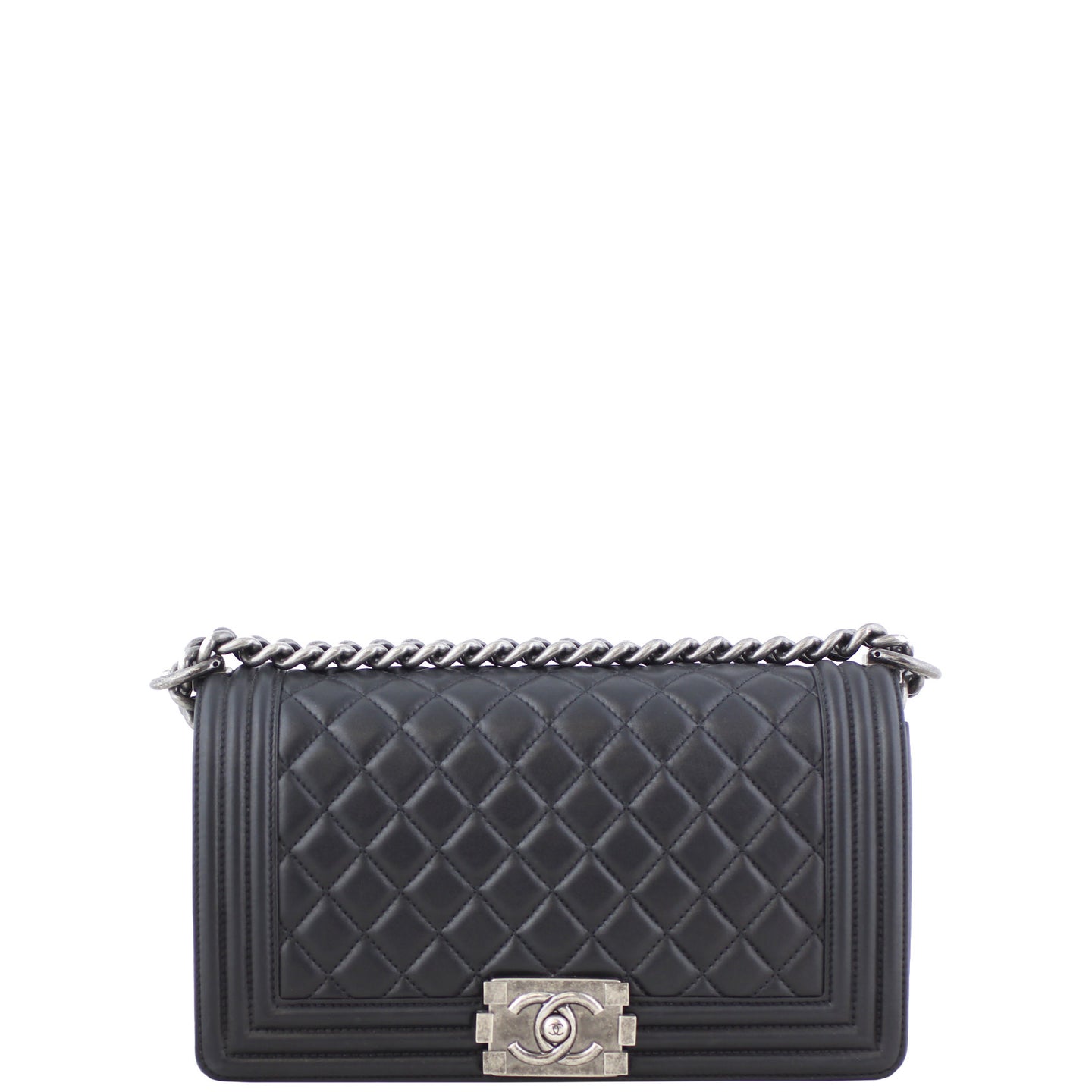 Chanel Boy Bag Old Medium Front