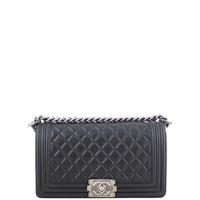 Chanel Boy Bag Old Medium Front