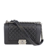 Chanel Boy Bag Old Medium Front